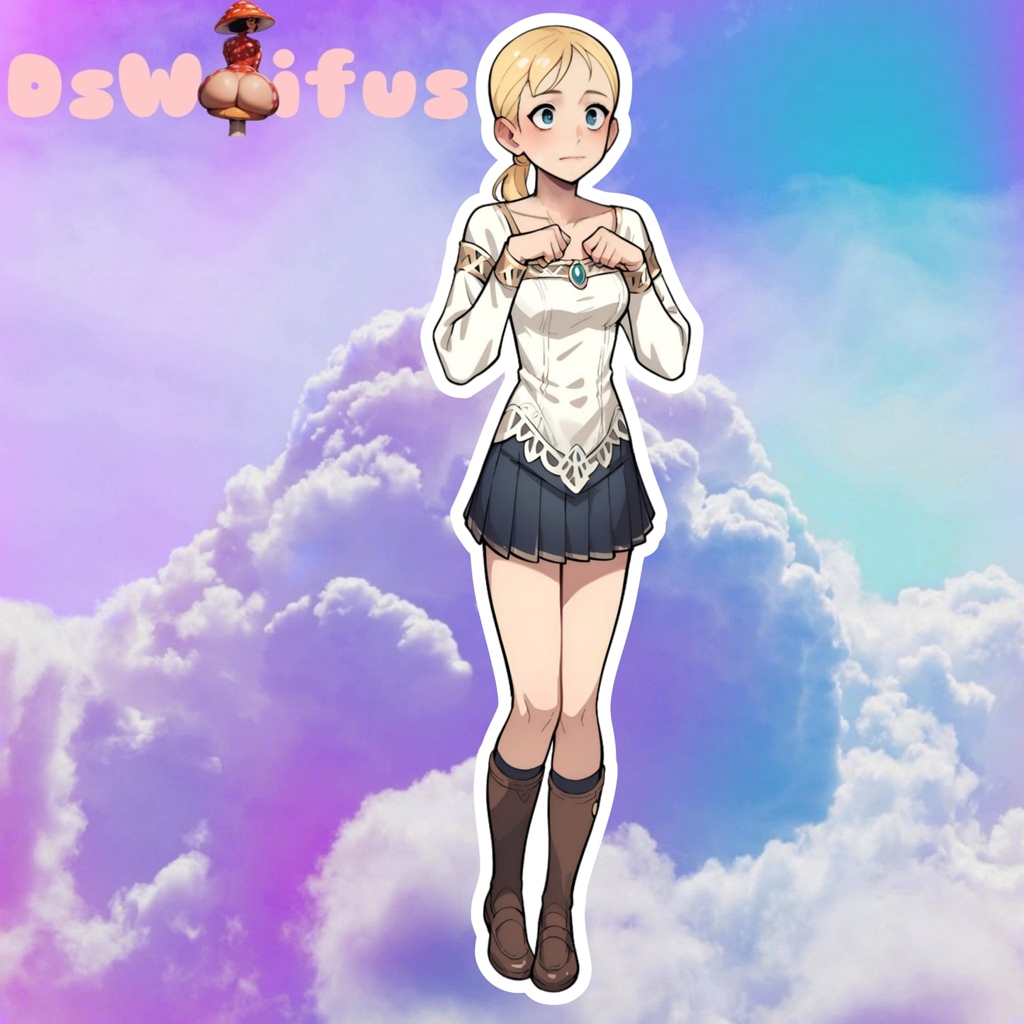 Fiona Belli, Sticker, Vinyl Decal Manga, Car Sticker